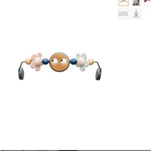 BabyBjörn Toy for Bouncer, Googly Eyes Pastels